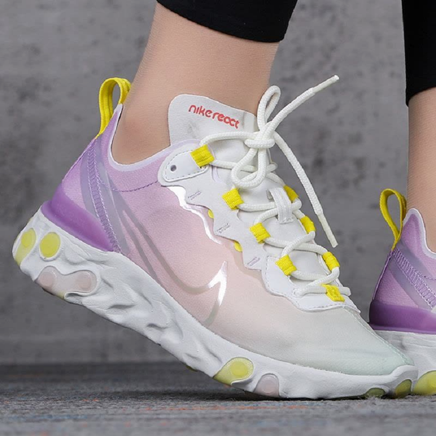 Giày Nike React Element 55 'Violet Star' CW2631-911 - Ảnh 4