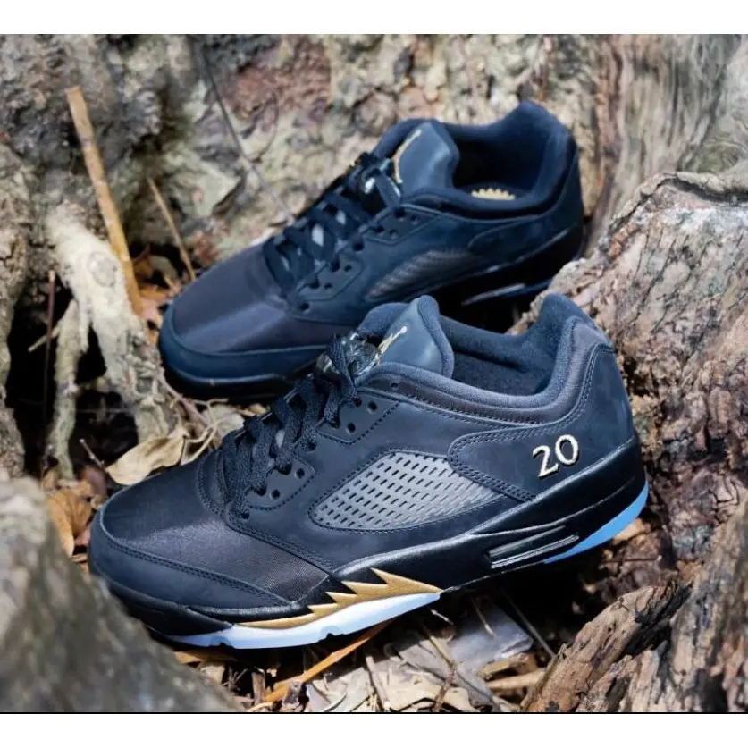 Giày Nike Air Jordan 5 Retro Low Wings 'Class of 2020-21' DJ1094-001 - Ảnh 5