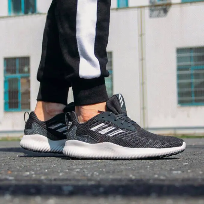 Alternative view of Giày Adidas AlphaBounce RC M 'Dark Grey' CG5123