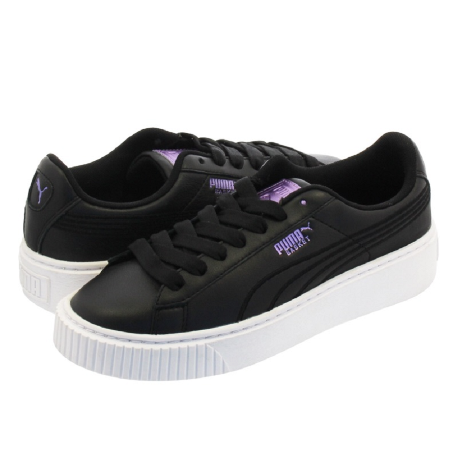 Giày Puma Basket Platform Twllight 'Black' 369166-03 - Ảnh 3