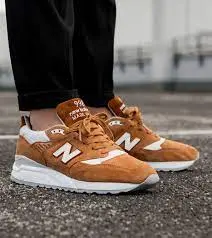 Giày New Balance Made in the USA Rust Brown White M998TCC - Ảnh 3