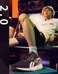Giày Reebok Lite Plus 2.0 ‘Black White’ FU7580 - Ảnh 5