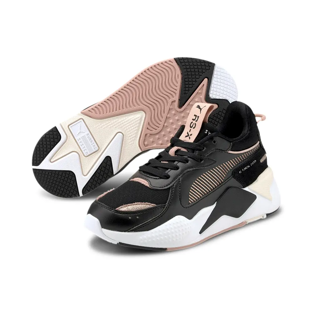 Alternative view of Giày Puma Wmns RS-X 'Mono Metal Black Rose Gold' 374669-01