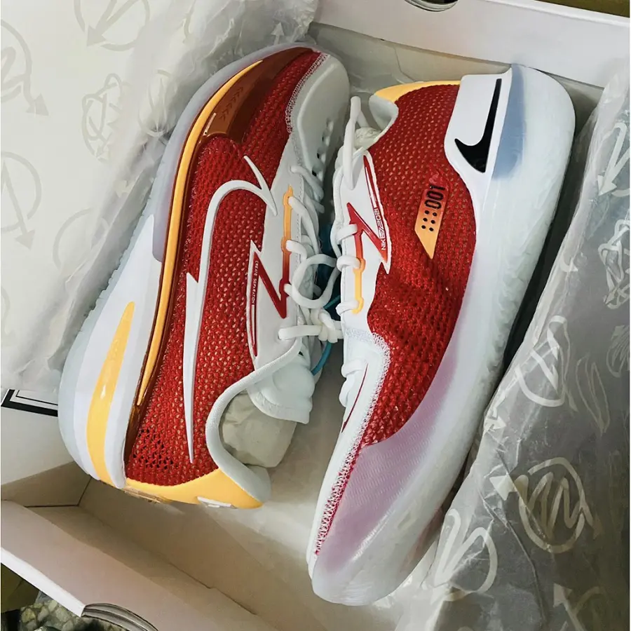 Giày Nike Air Zoom GT Cut EP 'University Red' CZ0176-100 - Ảnh 3