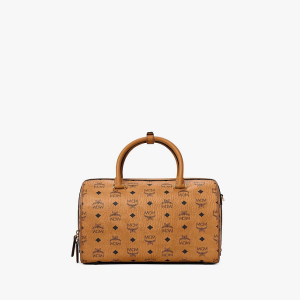 Alternative view of Túi MCM Essential Boston Bag 'Cognac' MWBAASE01CO001