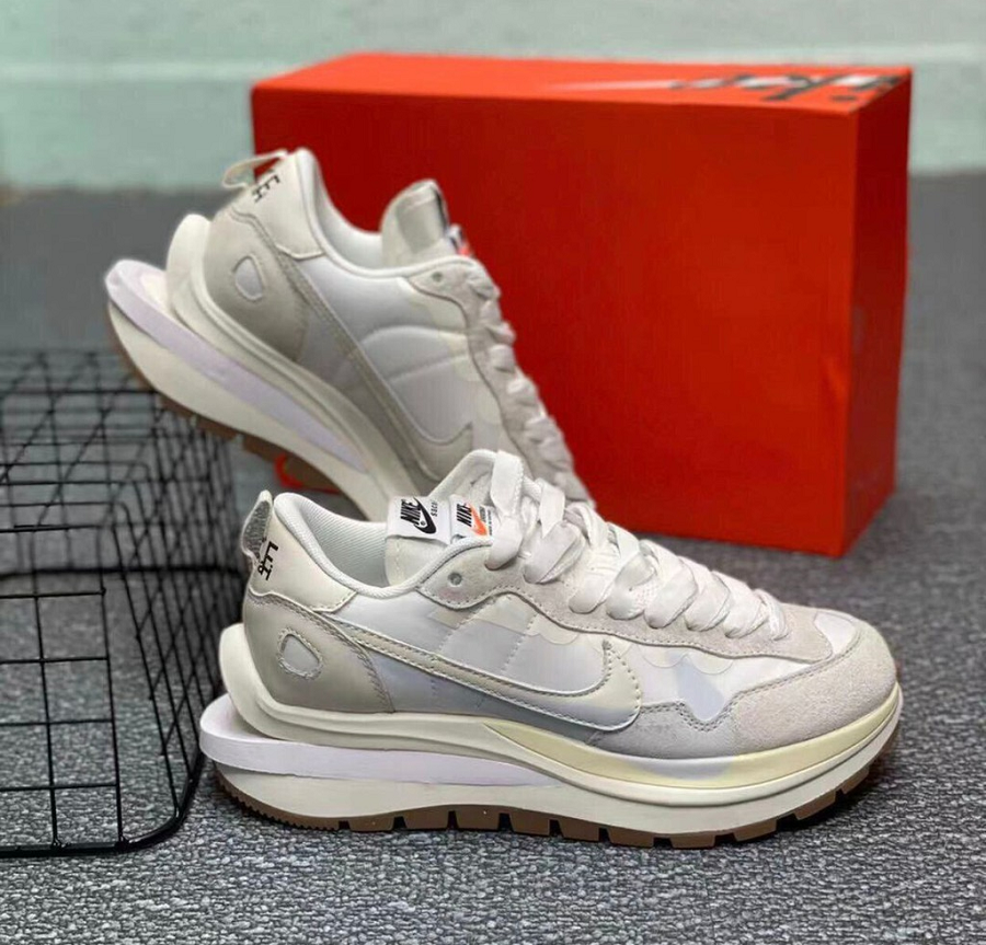 Giày Nike Sacai x VaporWaffle 'Sail Gum' DD1875-100 - Ảnh 3