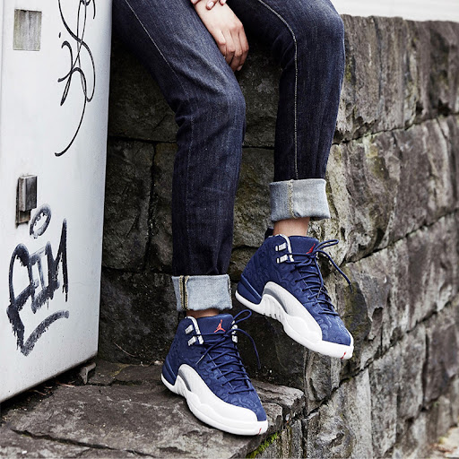 Giày Nike Air Jordan 12 Retro GS 'International Flight' BV8017-445 - Ảnh 6