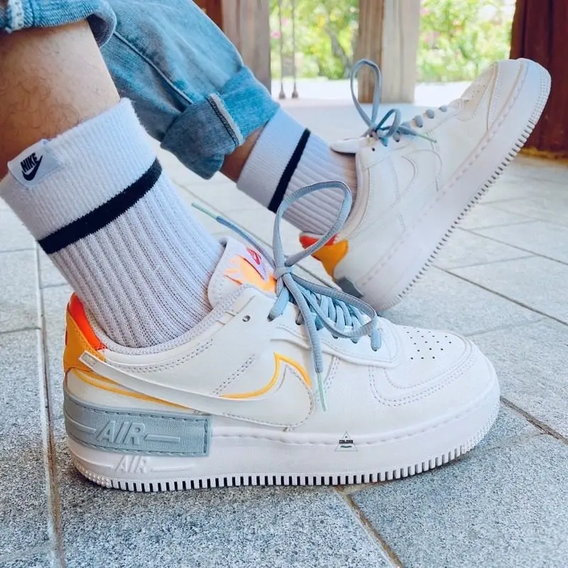 Giày Nike Wmns Air Force 1 Shadow 'Be Kind' DC2199-100 - Ảnh 3