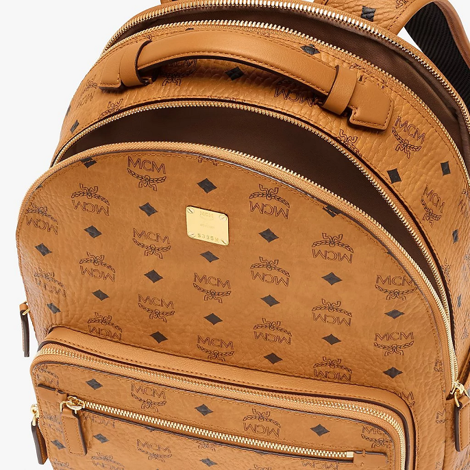 Balo MCM Stark Backpack Visetos 'Cognac' MMKASVE11CO001 - Ảnh 5