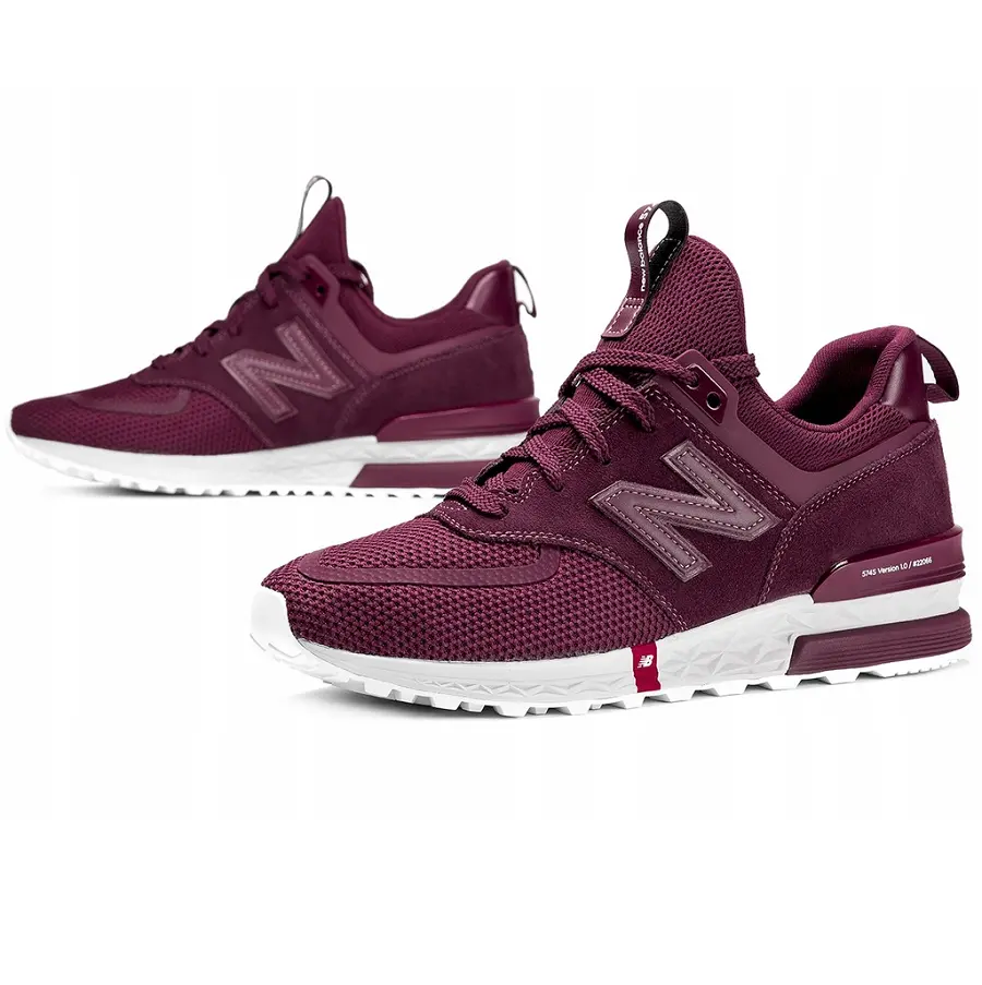 Giày New Balance 574 Vintage 'Red' MS574UTW - Ảnh 4