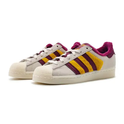 Alternative view of Giày Adidas Wmns Superstar 'White Power Berry Gold' FZ3638