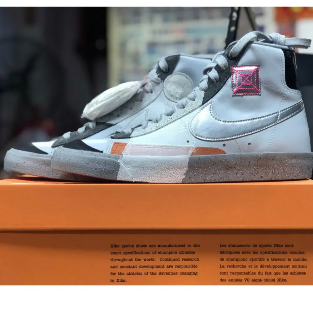 Giày Nike Blazer Mid '77 'Vintage Shanghai' DC9170-001 - Ảnh 3