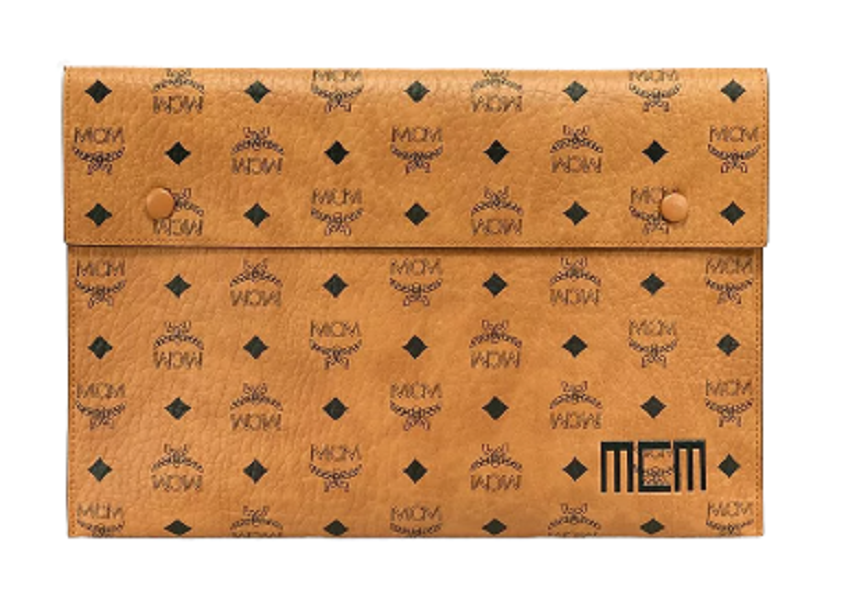 Túi MCM Medium Tri Pouch In Visetos 'Mix Cognac' MXZBSVI04CO001