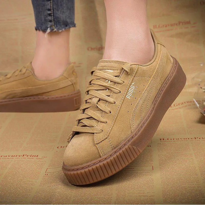 Giày Puma Wmns Suede Platform SD 'Oatmeal' 364718-01 - Ảnh 7