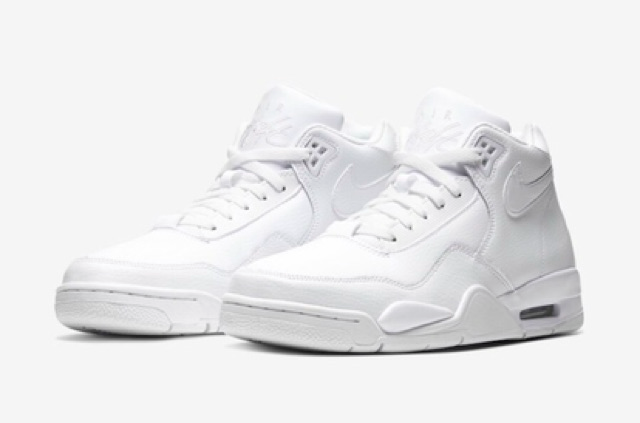Giày Nike Flight Legacy 'Triple White' BQ4212-101 - Ảnh 5