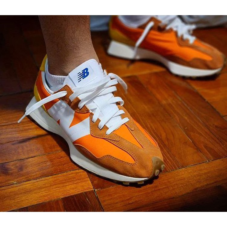 Giày New Balance 327 Varsity Orange MS327CLA - Ảnh 4