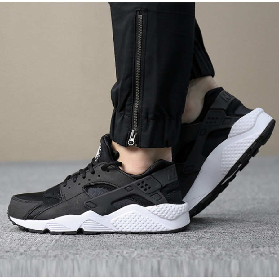 Giày Nike Wmns Air Huarache Run ‘Black White’ 634835-006 - Ảnh 2
