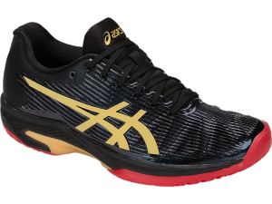 Alternative view of Giày Tennis Asics Solution Speed FF L.E 'Black Rich Gold' 1042A047-001