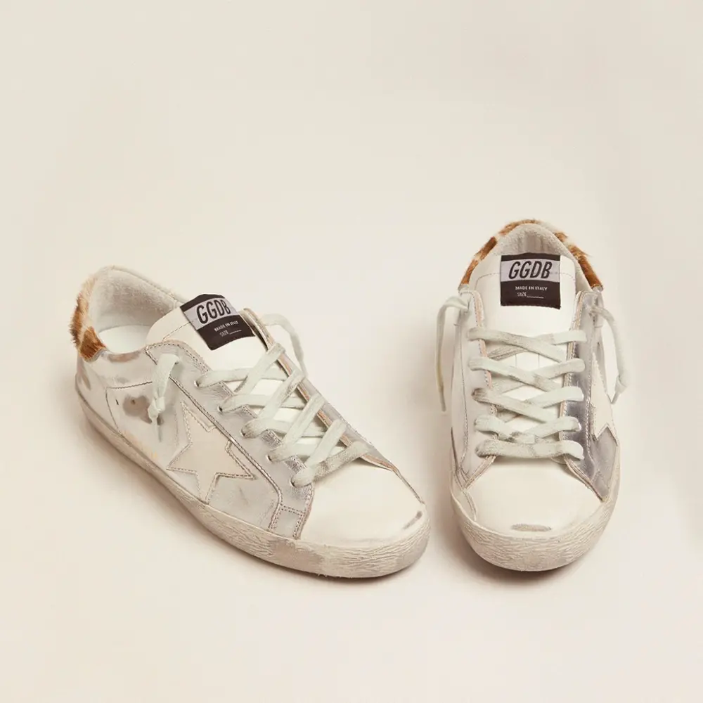 Giày Golden Goose Super Star Animal - Print Heel GWF00101-F001414-70167 - Ảnh 4