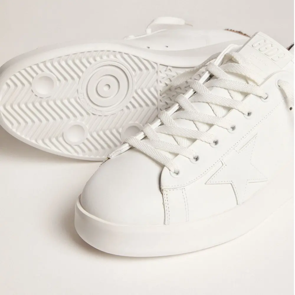 Giày Golden Goose Purestar White Leopard GMF00124-F000310-10269 - Ảnh 3