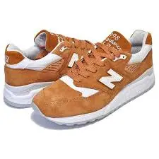 Giày New Balance Made in the USA Rust Brown White M998TCC - Ảnh 4