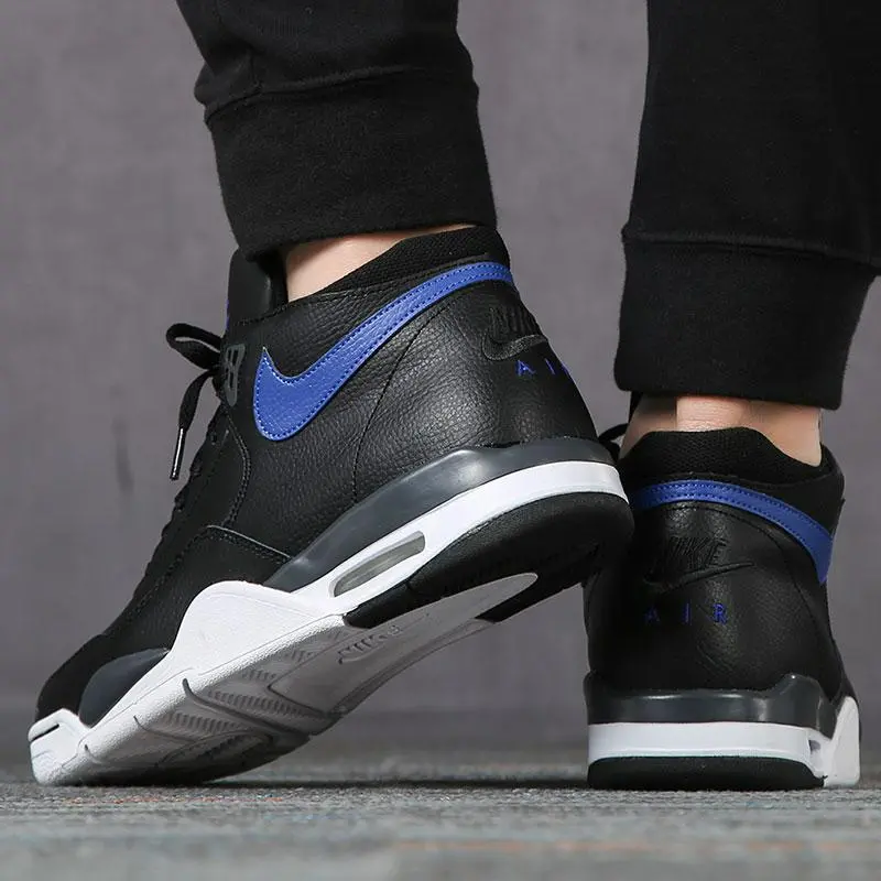 Giày Nike Flight Legacy AJ4 Black Blue BQ4212-003 - Ảnh 3