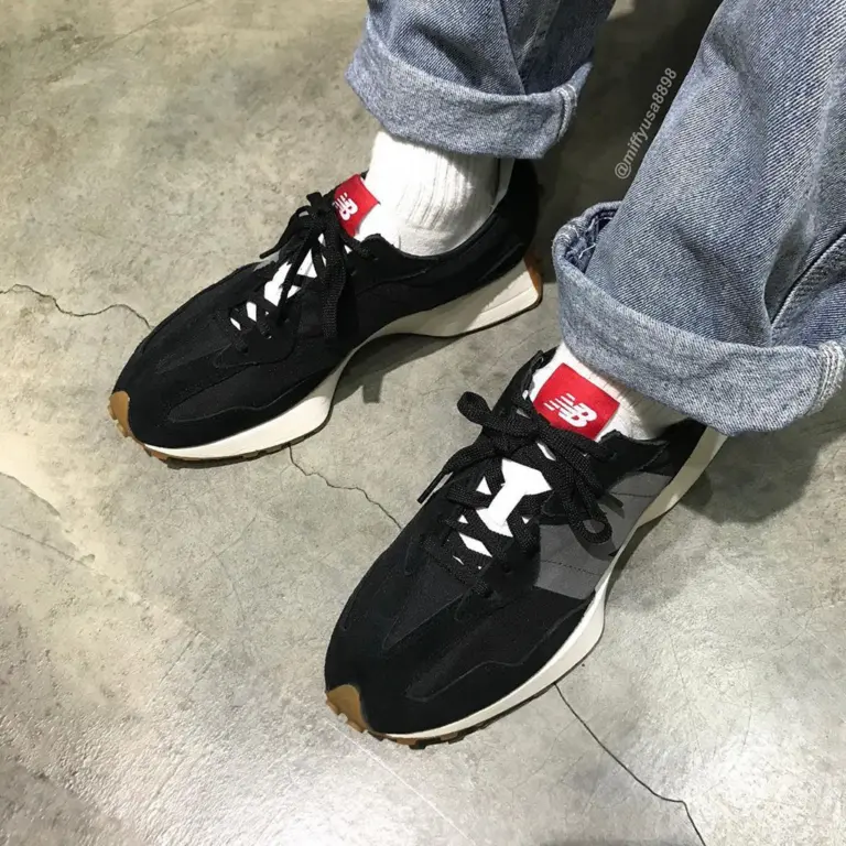 Giày New Balance 327 ‘Black Castlerock’ MS327STC - Ảnh 5