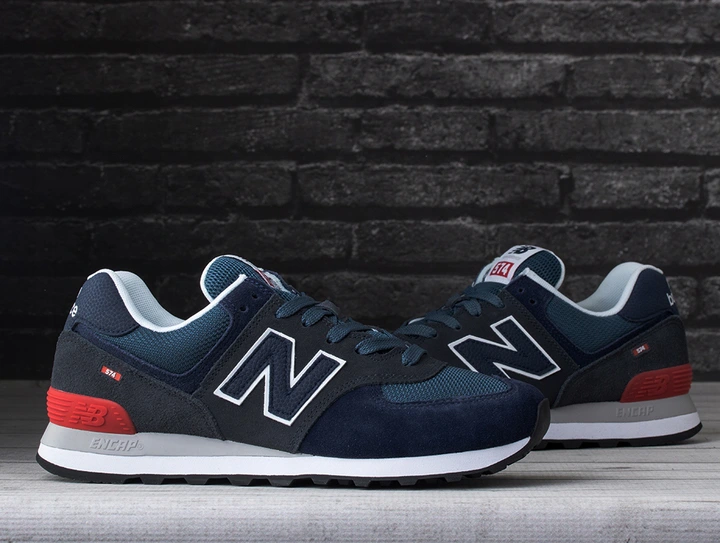 Giày New Balance 574 'Navy Black' ML574EAE - Ảnh 6