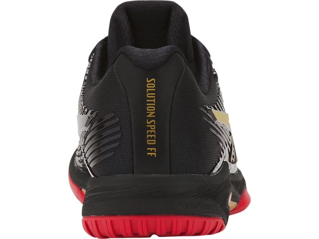 Giày Tennis Asics Solution Speed FF L.E 'Black Rich Gold' 1042A047-001 - Ảnh 7