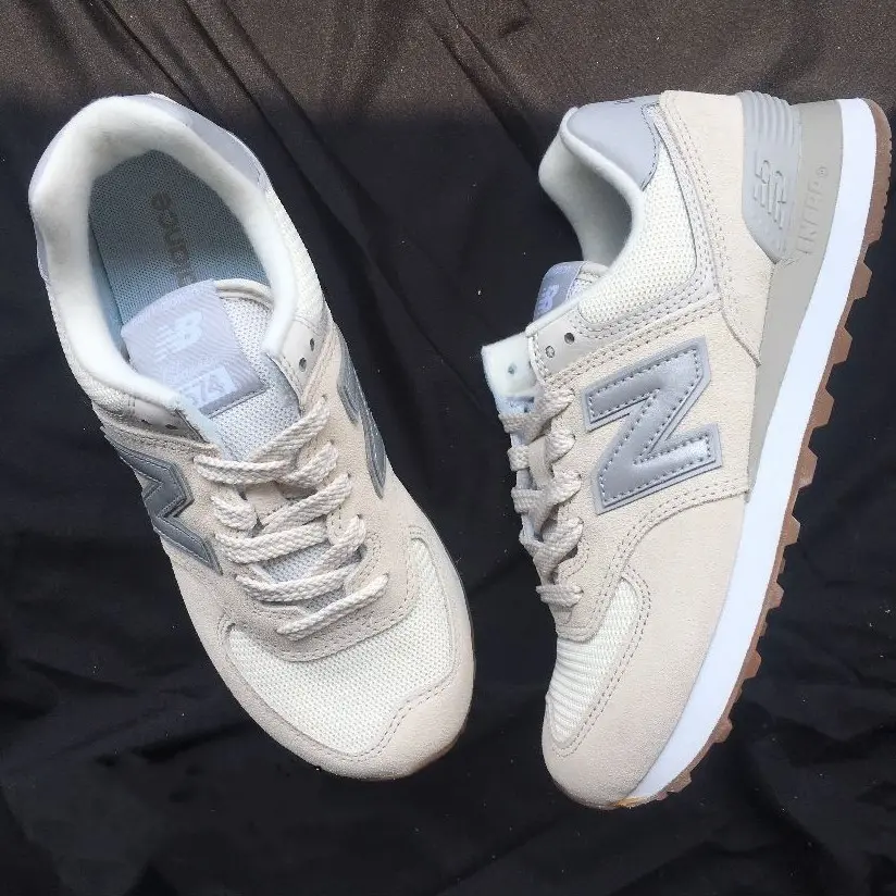 Giày New Balance 574 Super Core Moonbeam White ML574SPS - Ảnh 5