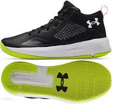 Alternative view of Giày Under Armour Lockdown 5 Black Green 3023949-002