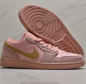 Alternative view of Giày Nike Air Jordan 1 Low 'Coral Stardust' CJ9216-676