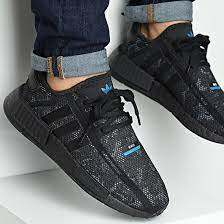 Alternative view of Giày Adidas Originals NMD_R1 "Black" IG5535