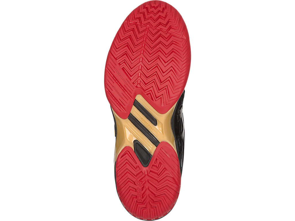 Giày Tennis Asics Solution Speed FF L.E 'Black Rich Gold' 1042A047-001 - Ảnh 6