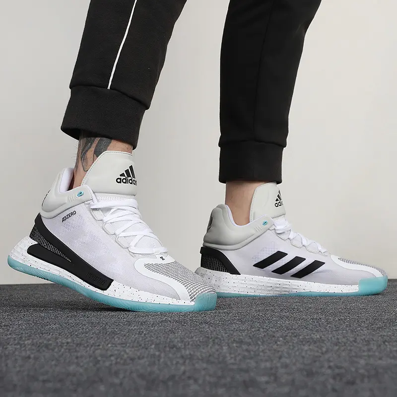 Alternative view of Giày Adidas D Rose 11 'White Black Speckled' FX6539