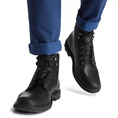 Giày Timberland Belanger EK+ 6 Inch Boot for Men in Black A2FHE015 - Ảnh 4