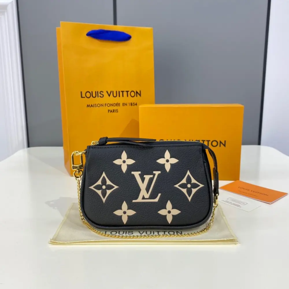Túi Louis Vuitton Mini Pochette Accessoires 'Bicolor' M80732 - Ảnh 4