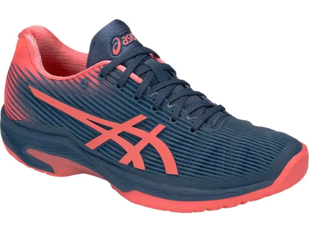 Alternative view of Giày Tennis Asics Solution Speed FF 'Grand Shark Papaya' 1042A002-410