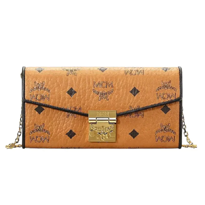 Túi MCM Patricia Crossbody Wallet Cognac MYLAAPA04CO001