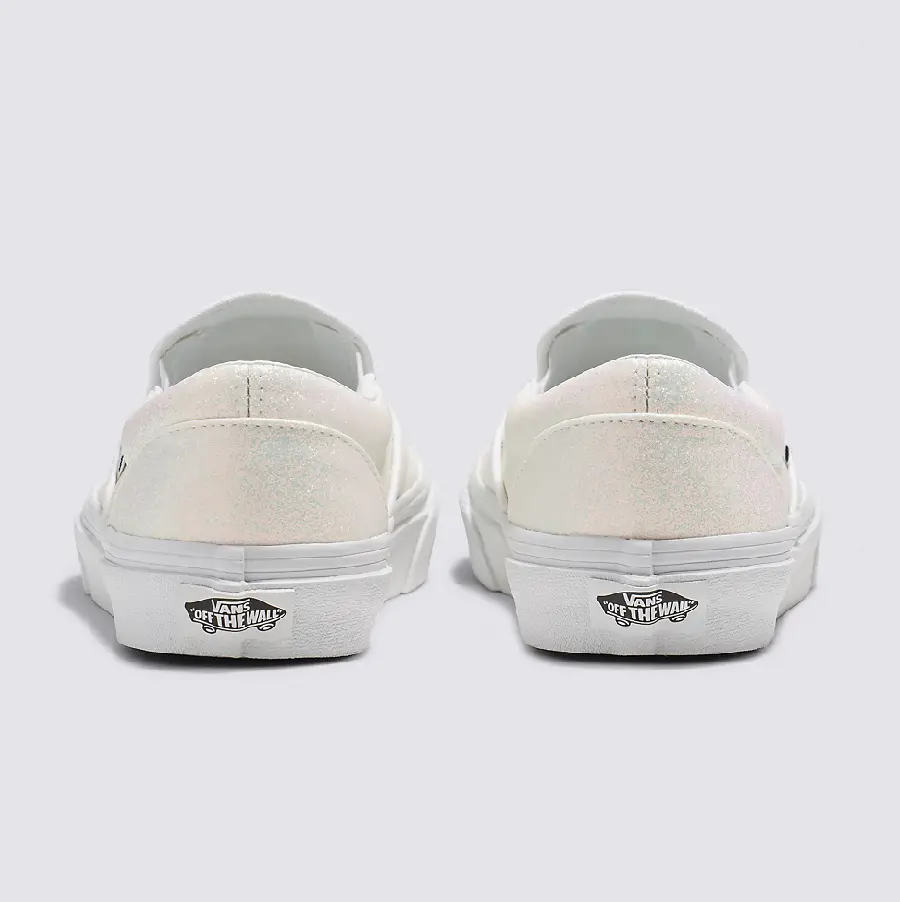 Alternative view of Giày Vans Classic Slip-on Glitter 'White' VN0003DVWHT