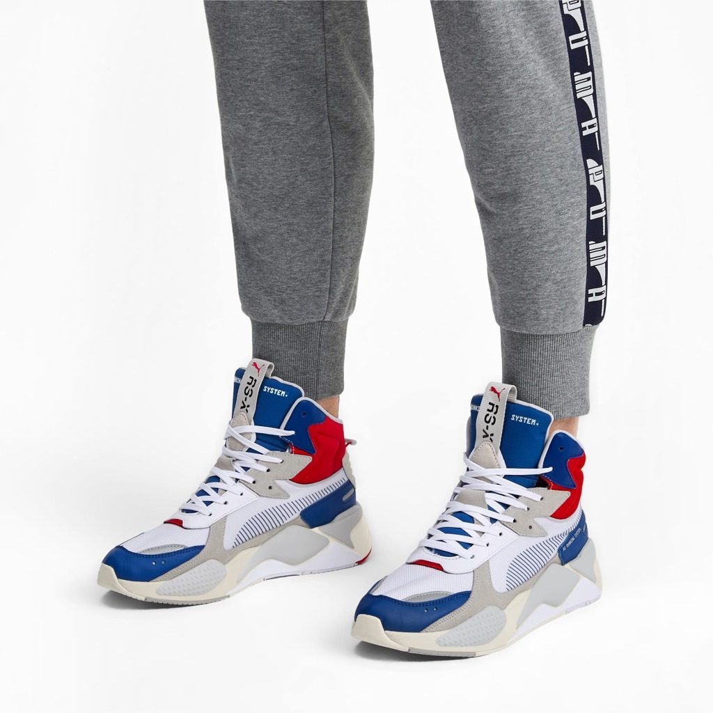 Giày Puma RS-X Mid Utility 'Galaxy Blue White' 369821-02 - Ảnh 4