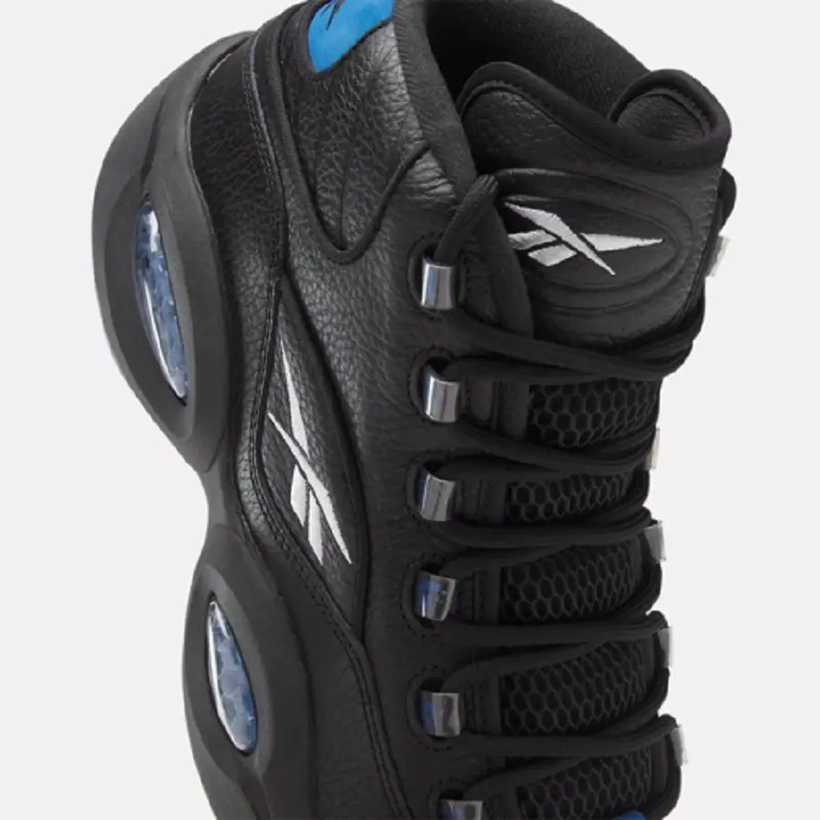 Alternative view of Giày Reebox Question Mid 'Black Vector Blue' 100033164