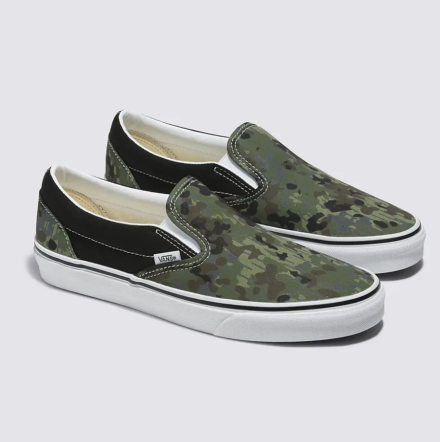 Alternative view of Giày Vans Classic Slip-on Camo 'Green' VN0009Q7BGK