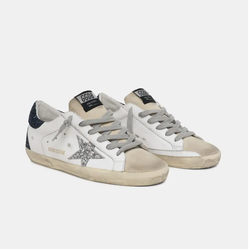 Giày Golden Goose Super Star 'Glittery and Star' GWF00102-F001434-10582 - Ảnh 4