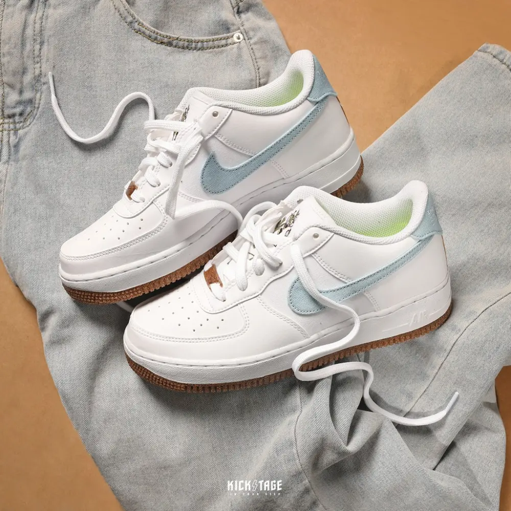 Alternative view of Giày Nike Air Force 1 LV8 GS 'Indigo' DA3093-100