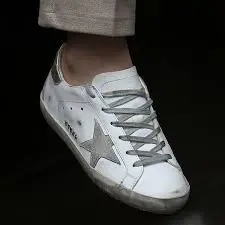 Giày Golden Goose Wmns Super Star 'White Silver' GCOWS590-W77 - Ảnh 5