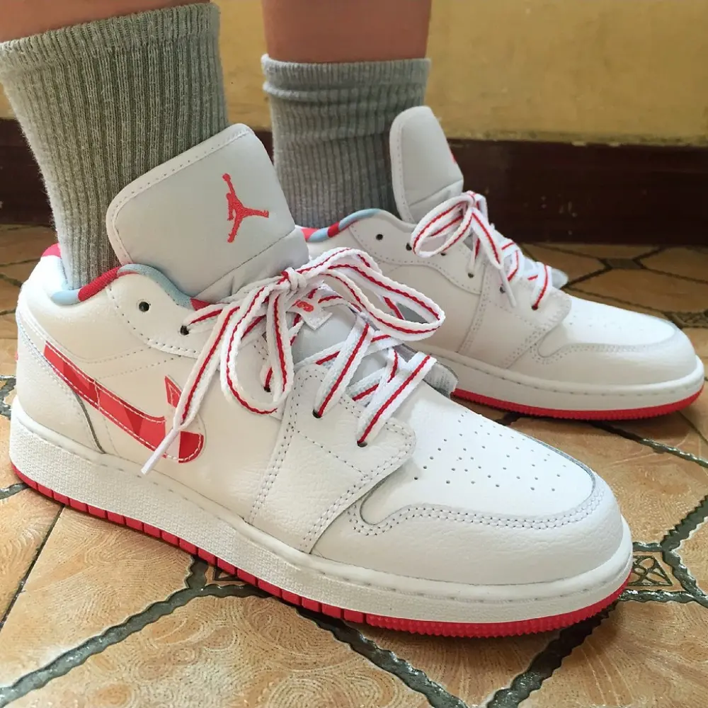 Giày Nike Air Jordan 1 Low GG 'Topaz Mist' 554723-104 - Ảnh 4