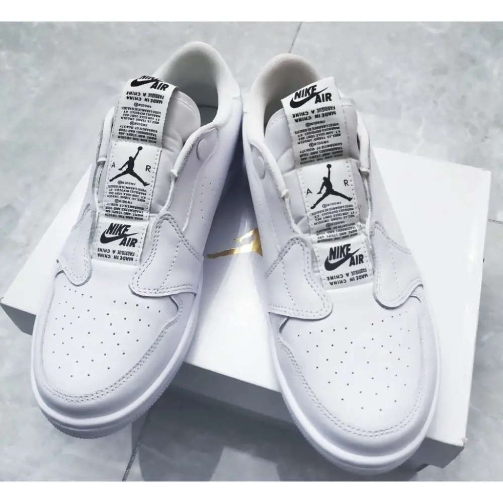 Giày Nike Wmns Air Jordan 1 Low Slip 'White' AV3918-100 - Ảnh 5