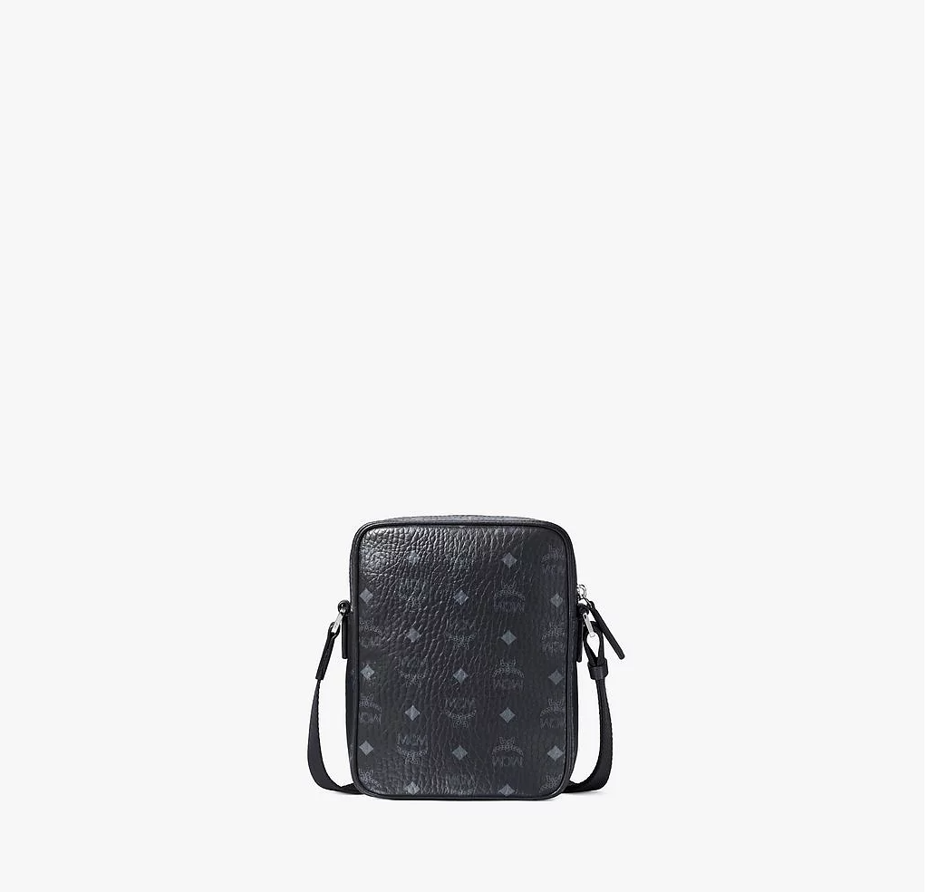 Túi MCM Mini NS Klassik Crossbody In Visetos 'Black' MMRAAKC04BK001 - Ảnh 3