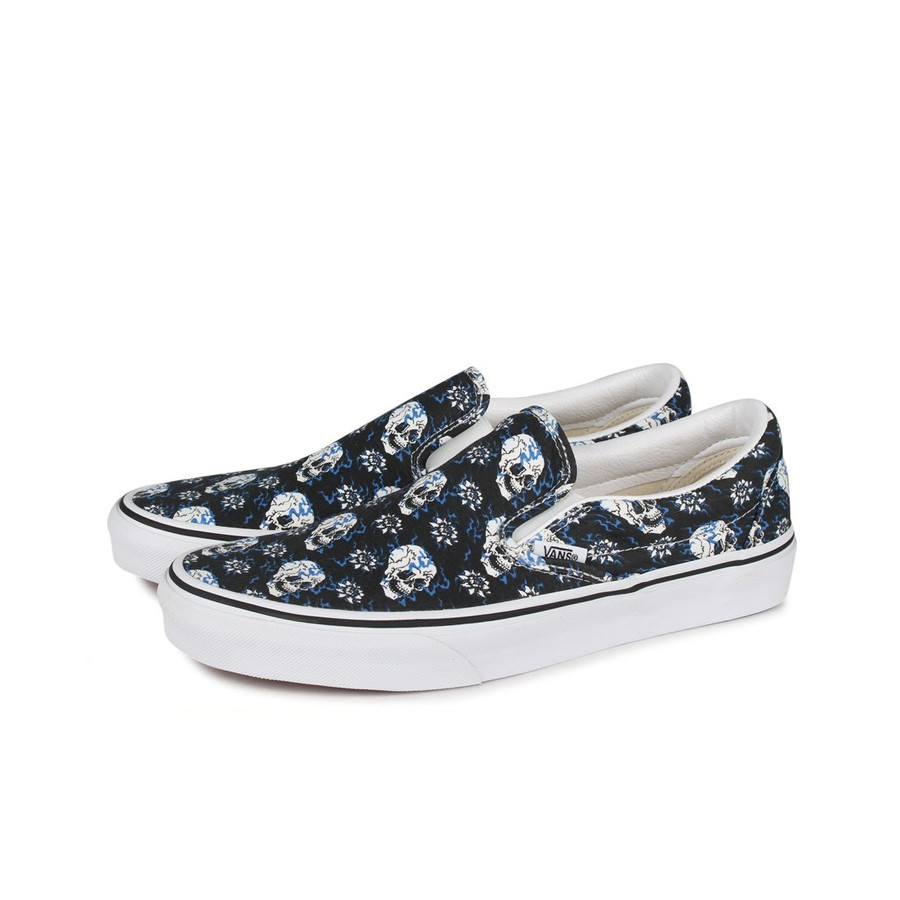 Giày Vans Classic Slip-On 'Flash Skull' VN0A4U381HJ - Ảnh 3